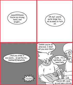 Remove R Comic (aka rm -r comic), by Gary Marks:Mini-Watt