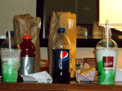 eating healthy at C2E2