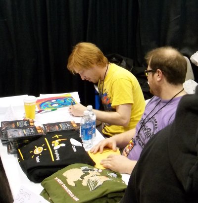 Zach Weiner and James Ashby
at C2E2