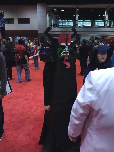 Aku and Raven at C2E2