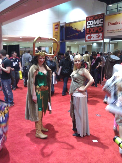 Loki and Daenerys at C2E2