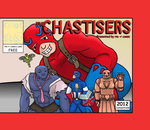 Comic Convention 2012, The Chastisers Comic
Cover Preview